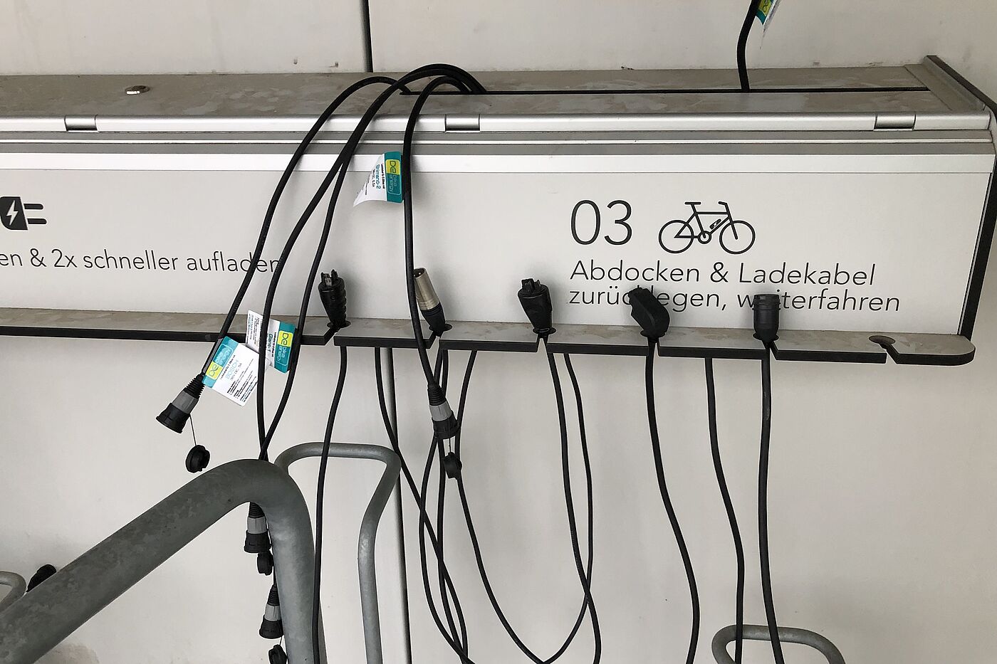 Chargercube an der Landesmesse Stuttgart