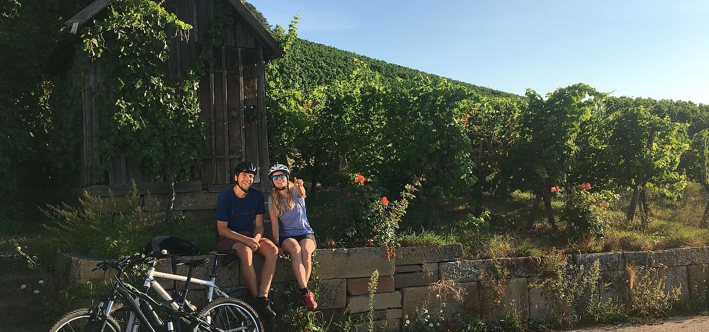 Württemberger Weinradweg Rast