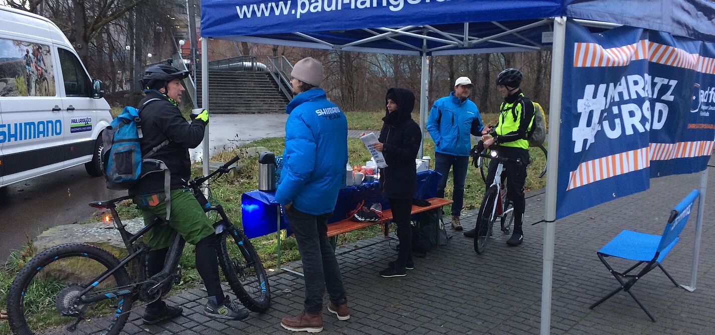 Winter-Bike-To-Work-Day 2019 in Stuttgart -