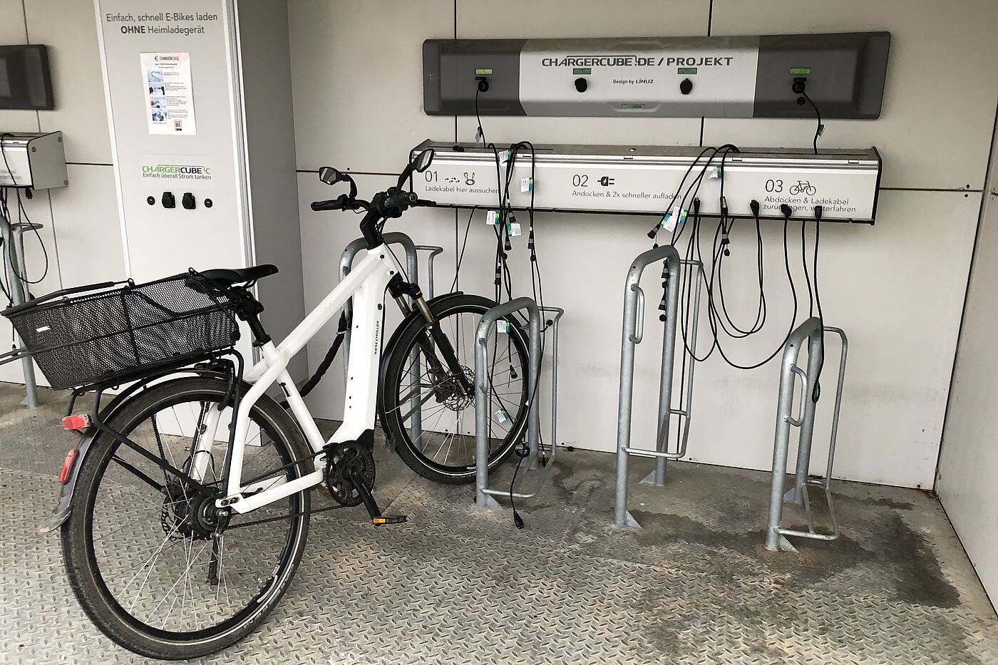 Chargercube an der Landesmesse Stuttgart