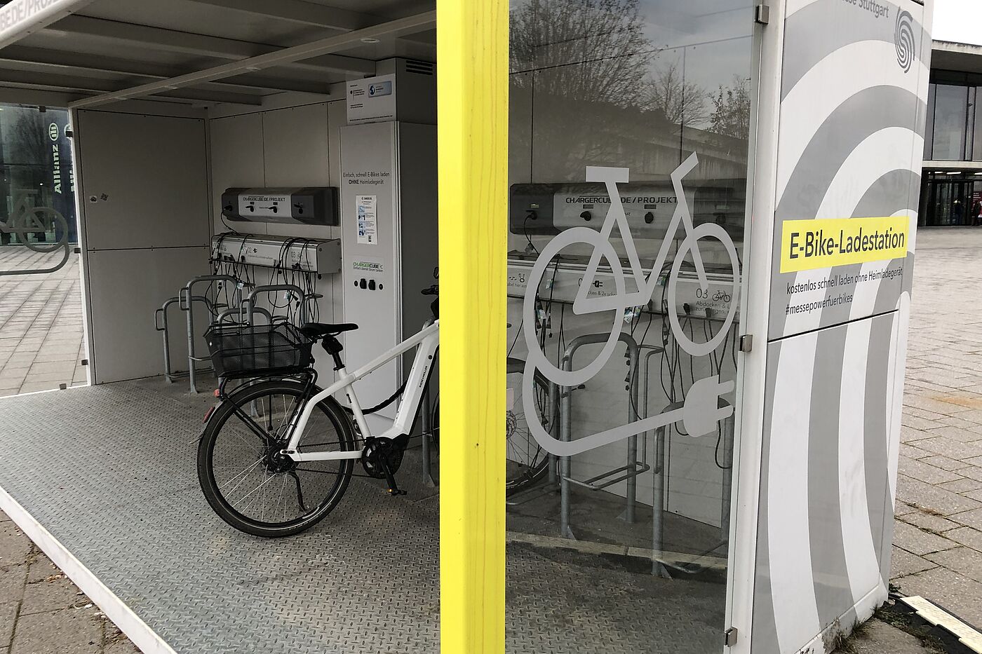 Chargercube an der Landesmesse Stuttgart