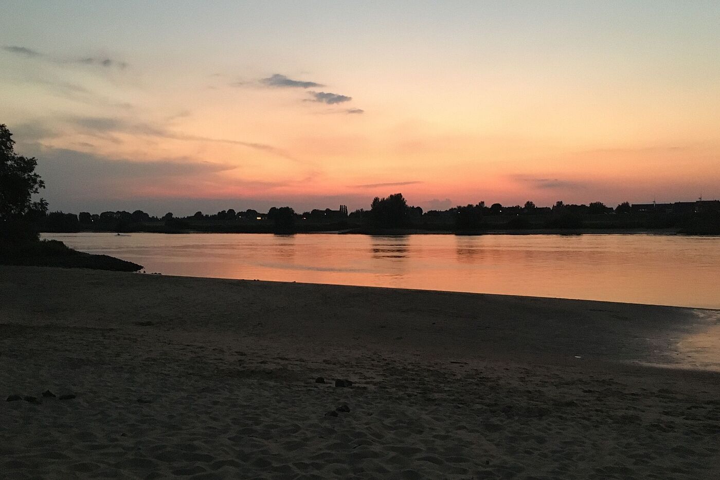 Abendstimmung am Stover Strand