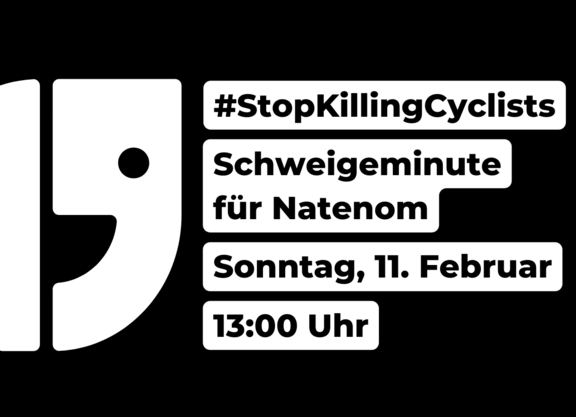 Gedenkfahrt für Natenom Logo von @vri@social.anoxinon.de dazu ein Aufruf zur Schweigeminute am 11. Februar