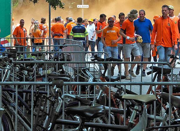 Abstellanlagen am Volksparkstadion