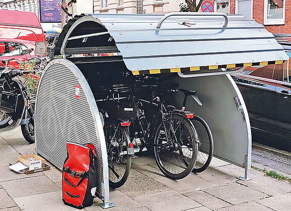 Modell einer Radbox