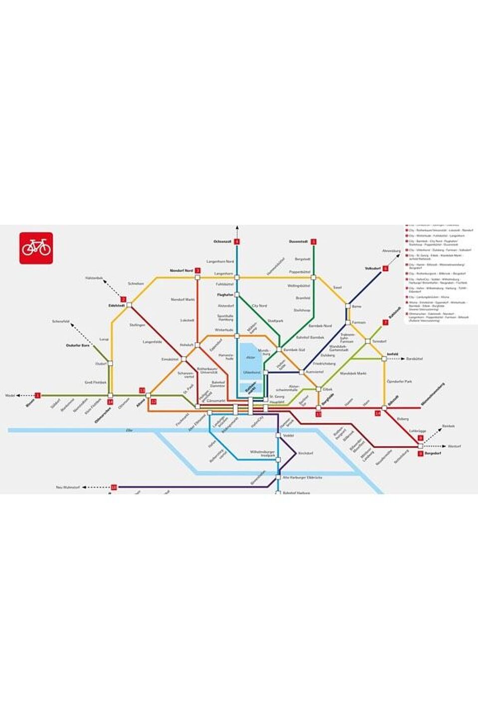 Veloroutennetz 2021 Veloroutennetz 2021