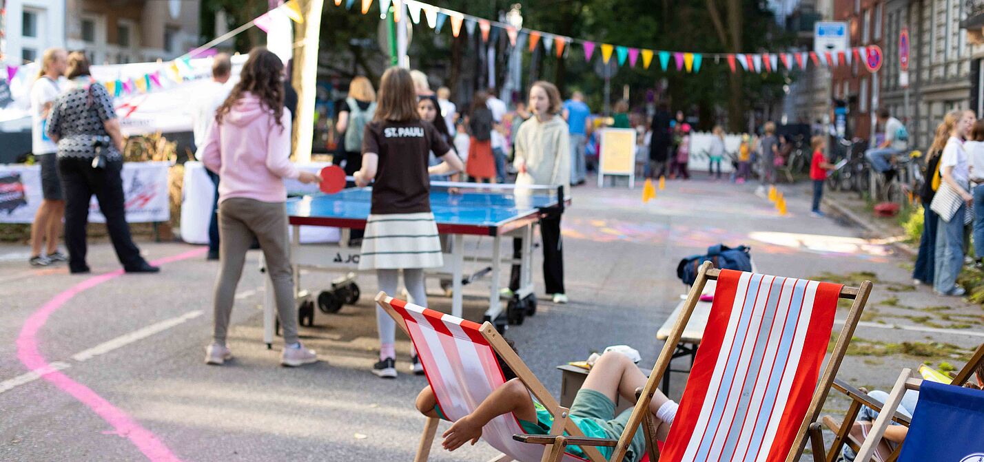 Fest auf der Rellinger Straße