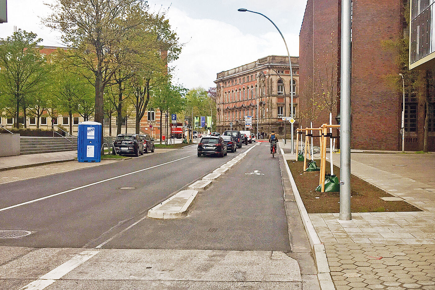 Protected Bike Lane