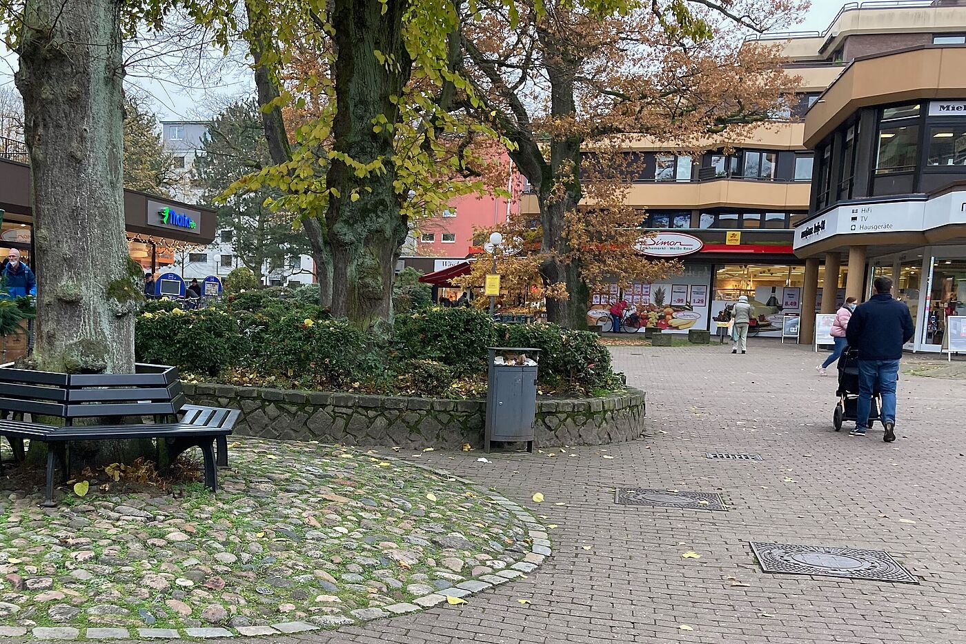 So ähnlich könnte es auch in dem Bereich Im Alten Dorfe / Claus-Ferck-Straße  aussehen, wo der Versuch stattfinden soll.