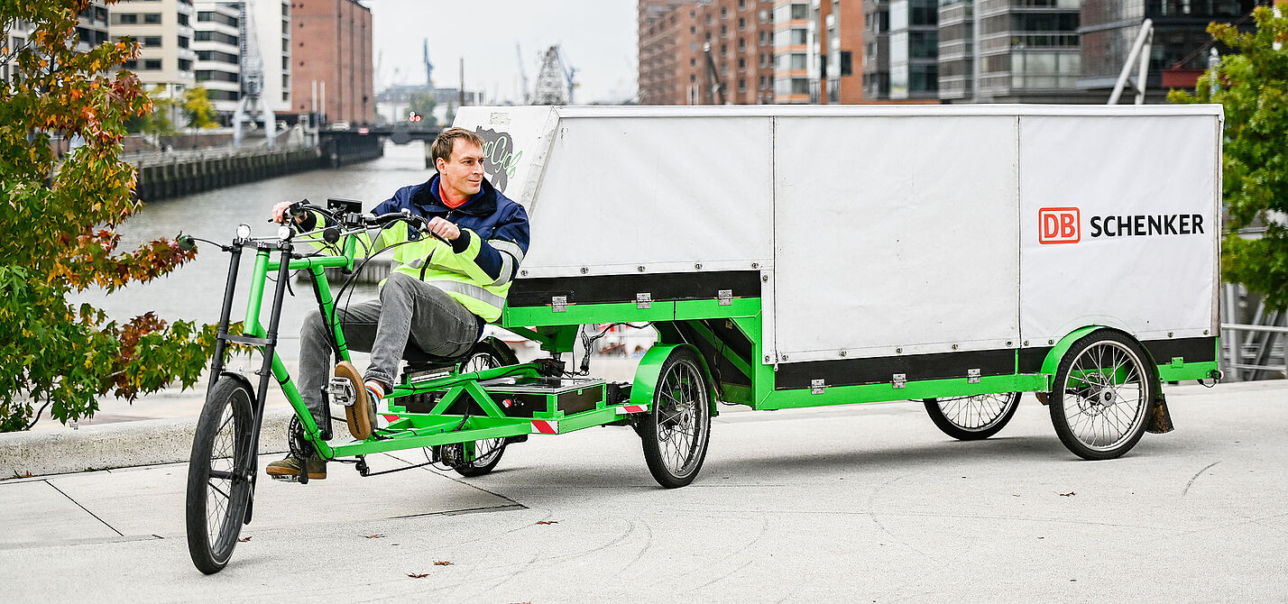 XXL-Lastenfahrrad