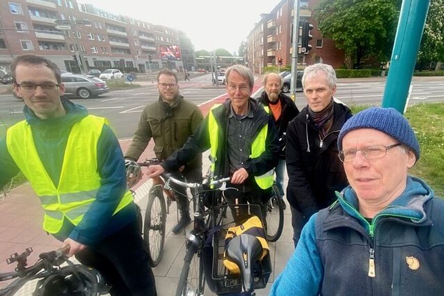 BG_Mitte Aktive der BG Mitte unterwegs im Bezirk