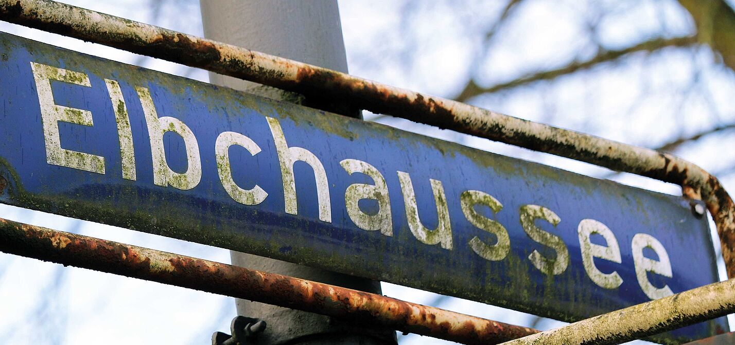 Elbchaussee Straßenschild