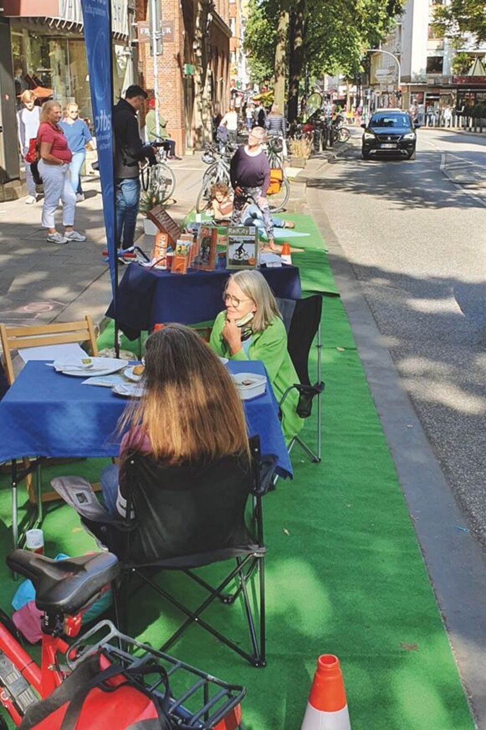 PARK(ing) Day in der Langen Reihe PARK(ing) Day in der Langen Reihe