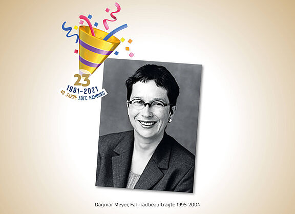 Dagmar Meyer, Fahrradbeauftragte 1995-2004