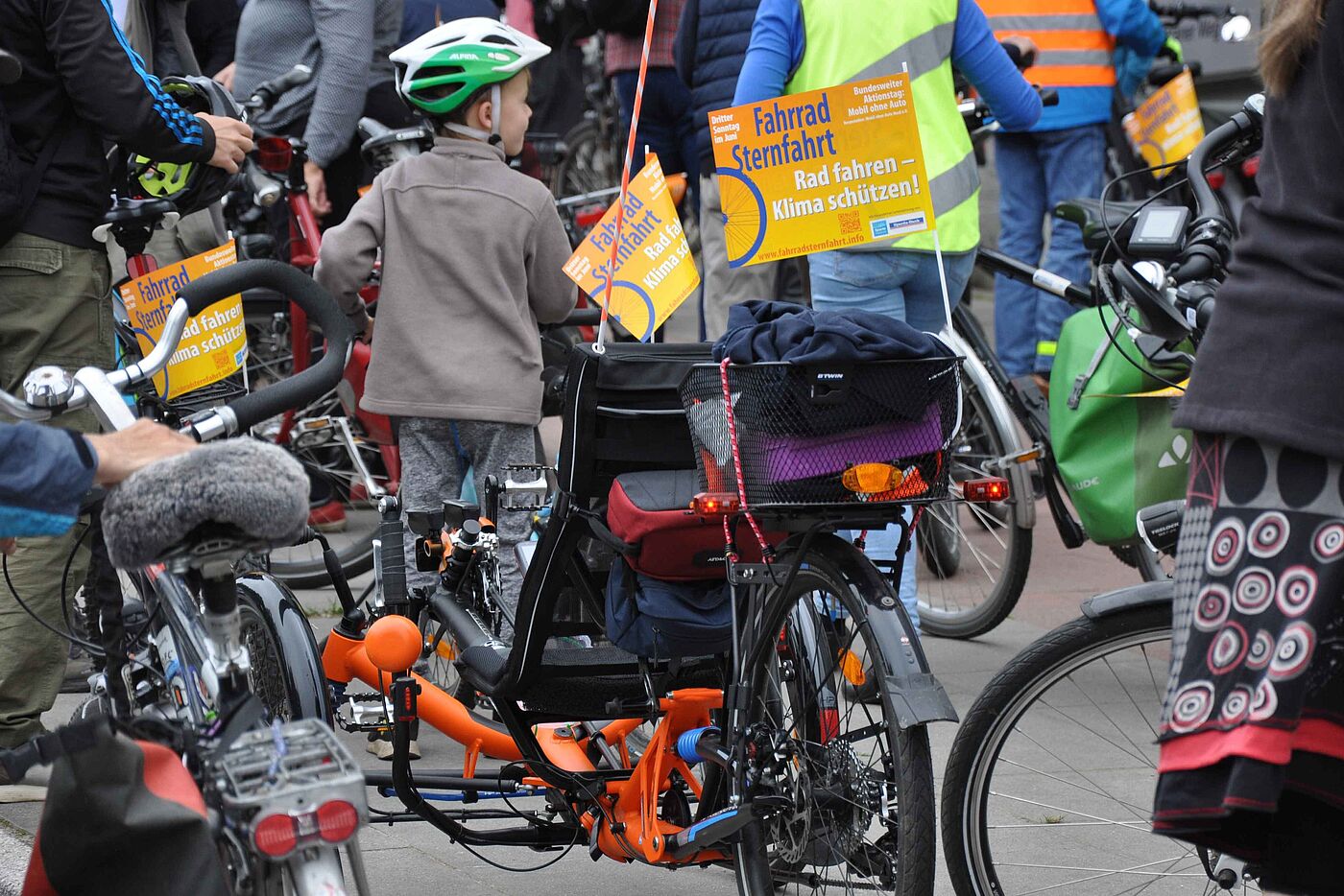 Kinder auf der Sternfahrt