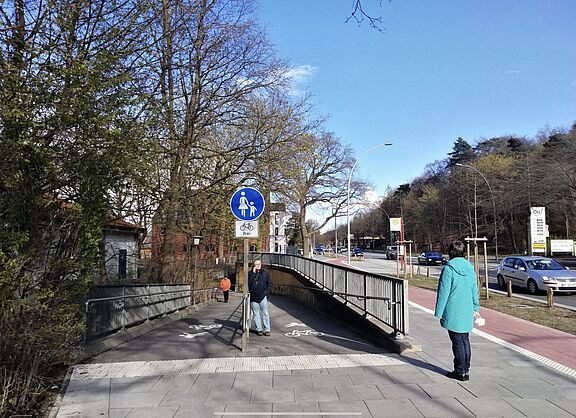 Fußgängerunterführung unter der Cuxhavener Straße