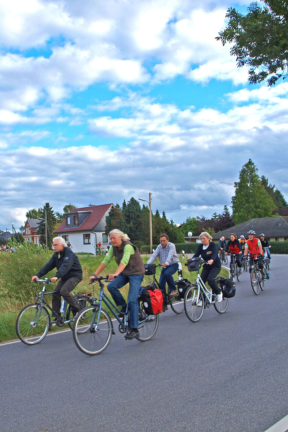 Radtouren unterwegs auf einer Radtour