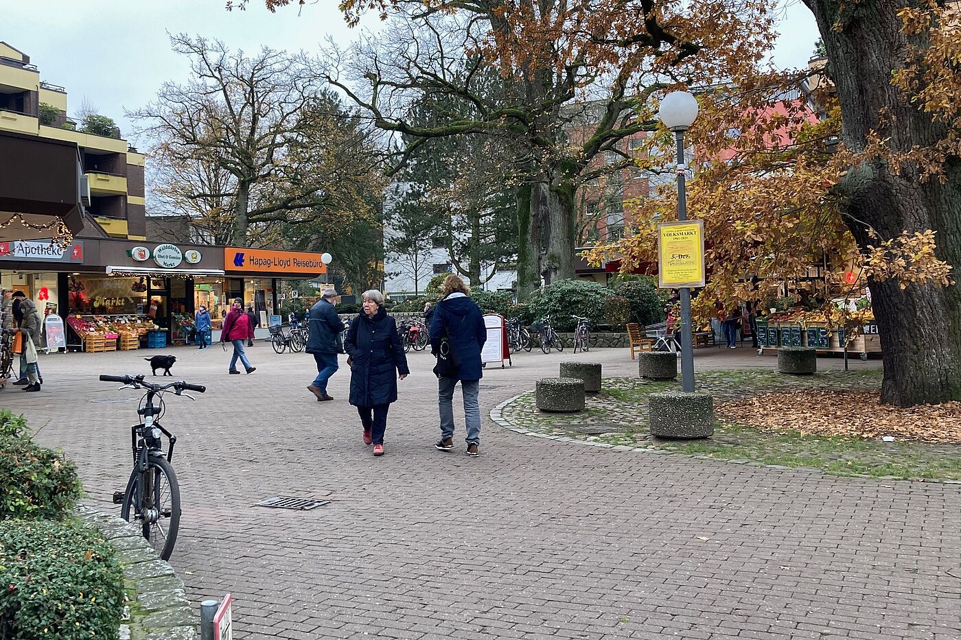 So ähnlich könnte es auch in dem Bereich Im Alten Dorfe / Claus-Ferck-Straße  aussehen, wo der Versuch eigentlich stattfinden soll.