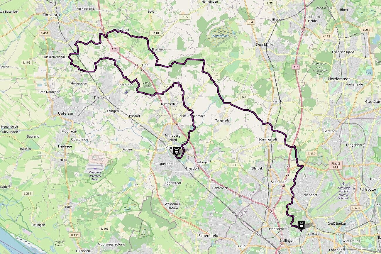 Baumpark und Kalkgrube