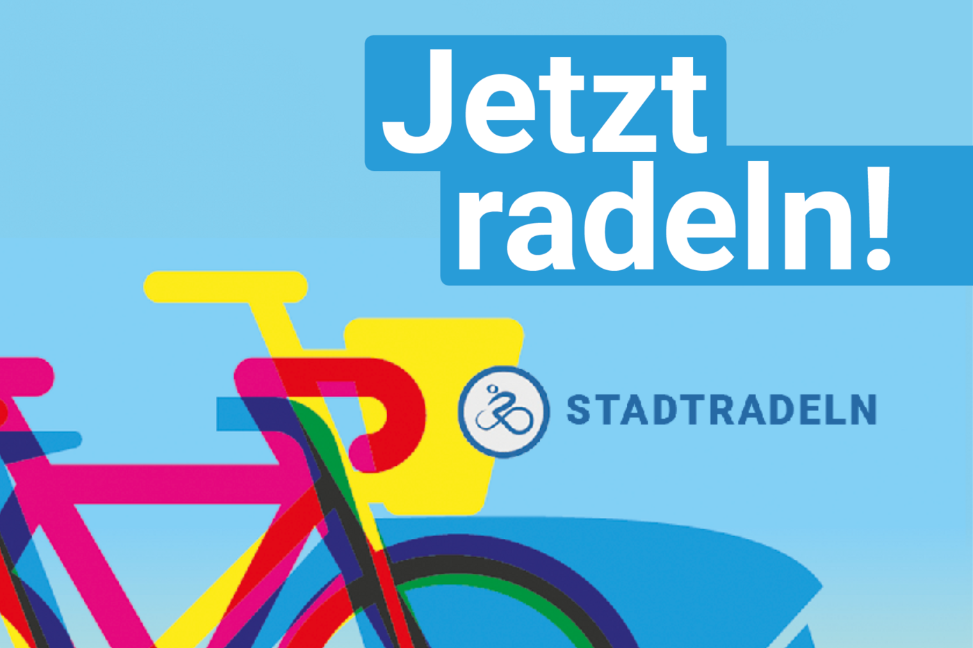 Kampagnenbild STADTRADELN - Jetzt radeln