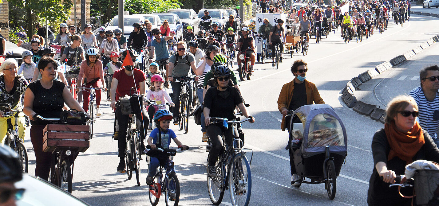 Kidical Mass Familien-Fahrraddemo Kidical Mass