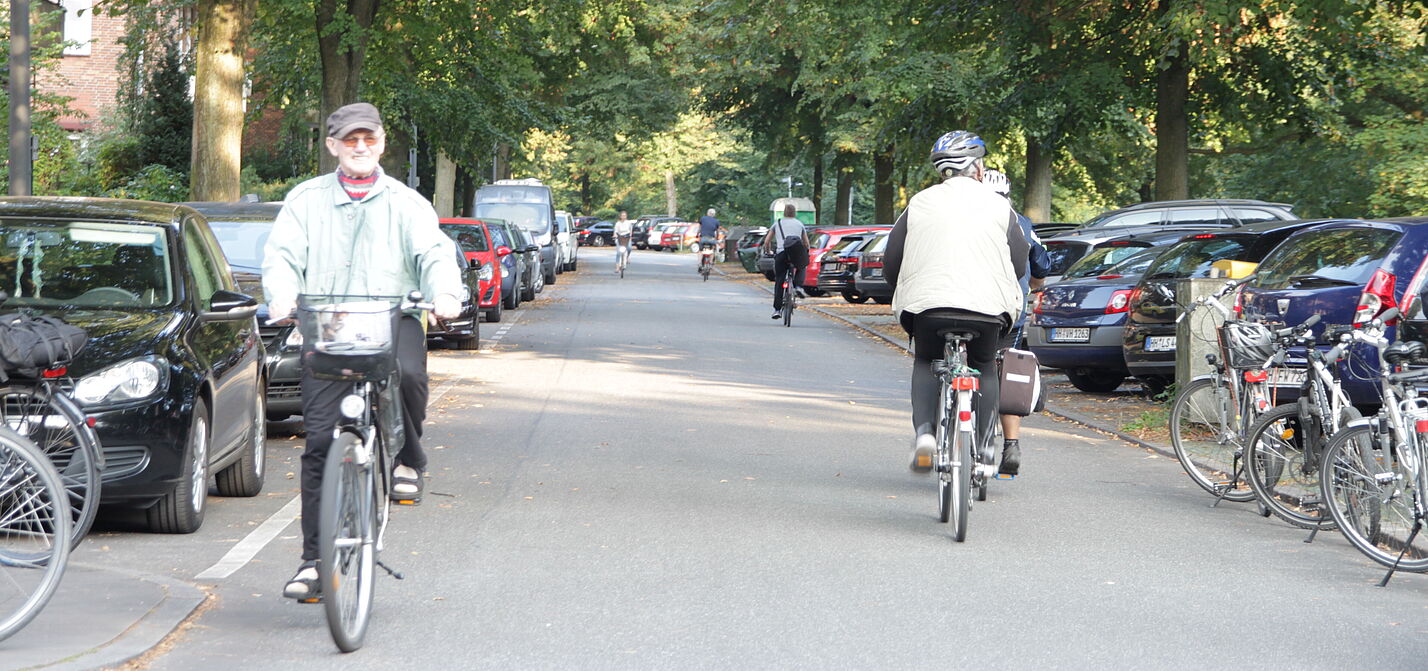 Lortzingstraße nach Asphaltierung