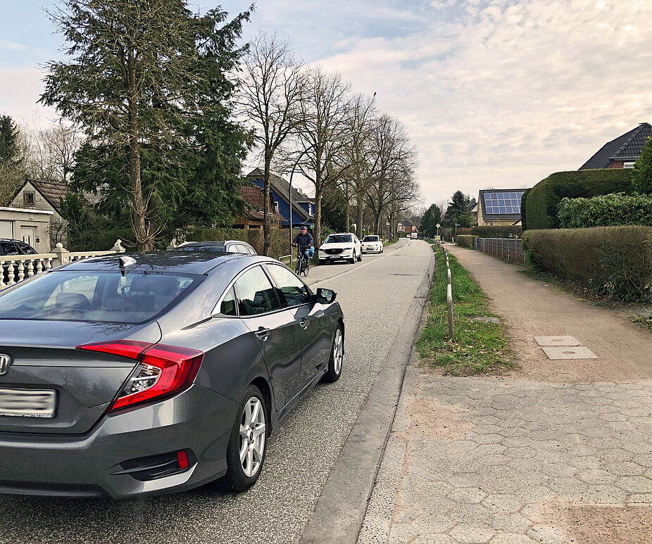 Straße Eckerkoppel in Hamburg-Wandsbek Straße Eckerkoppel in Wandsbek