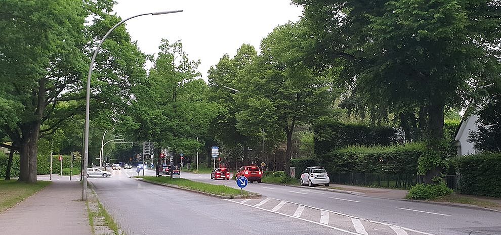 Die Reventlowstraße soll umgebaut werden, Automobil-Ideologen wolle das verhindern.