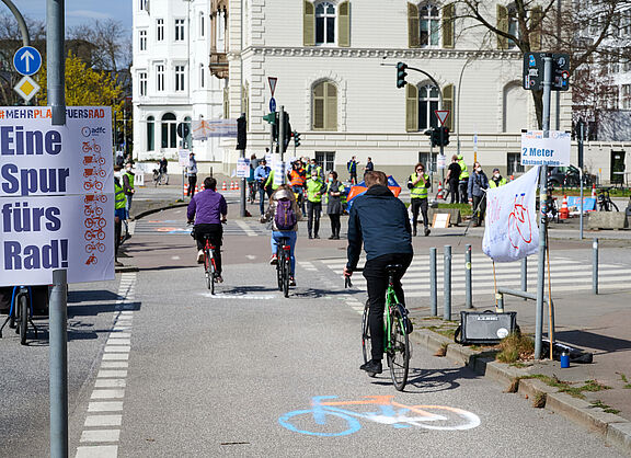 PopUp_Radweg_Kennedybruecke