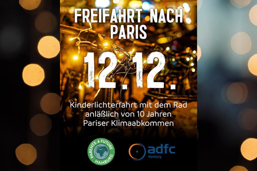 Kinderlichterfahrt Demoaufrug zur Kinderlichterfahrt