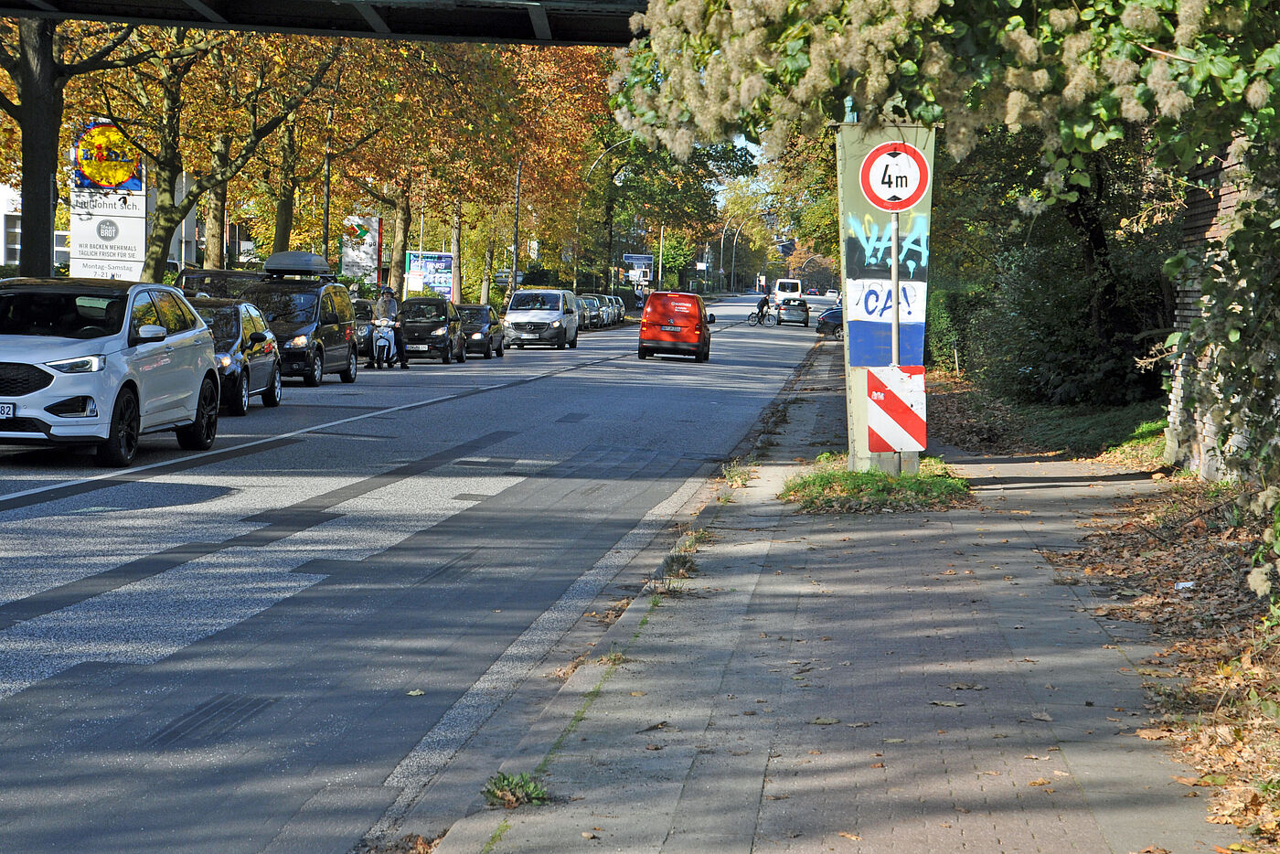 Kieler Straße in Stellingen