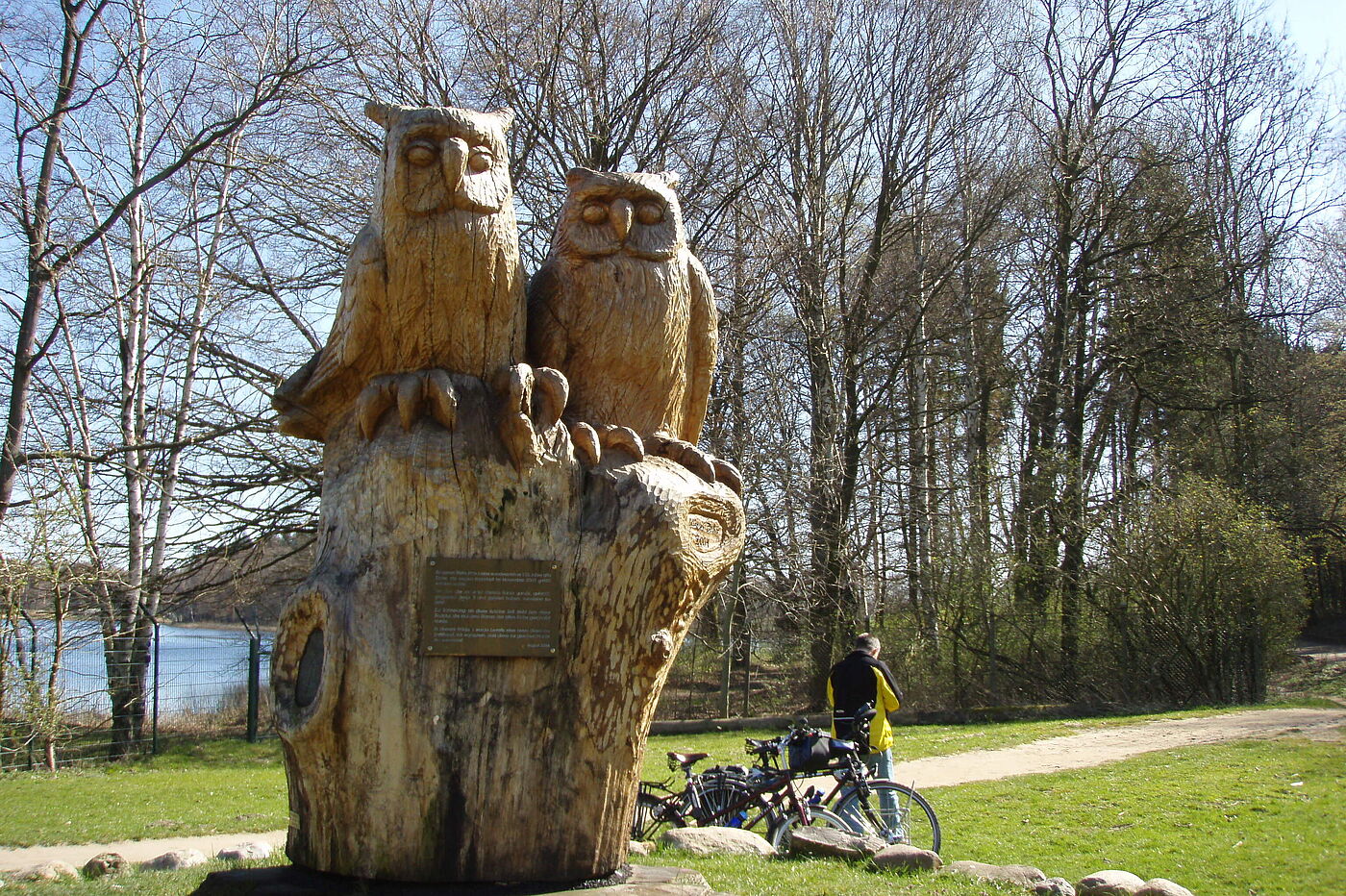 Skulptur am Bredenbeker Teich