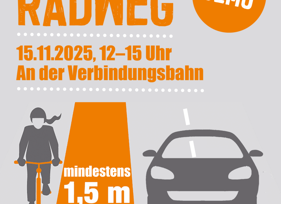 Plakatmotiv zur Demo