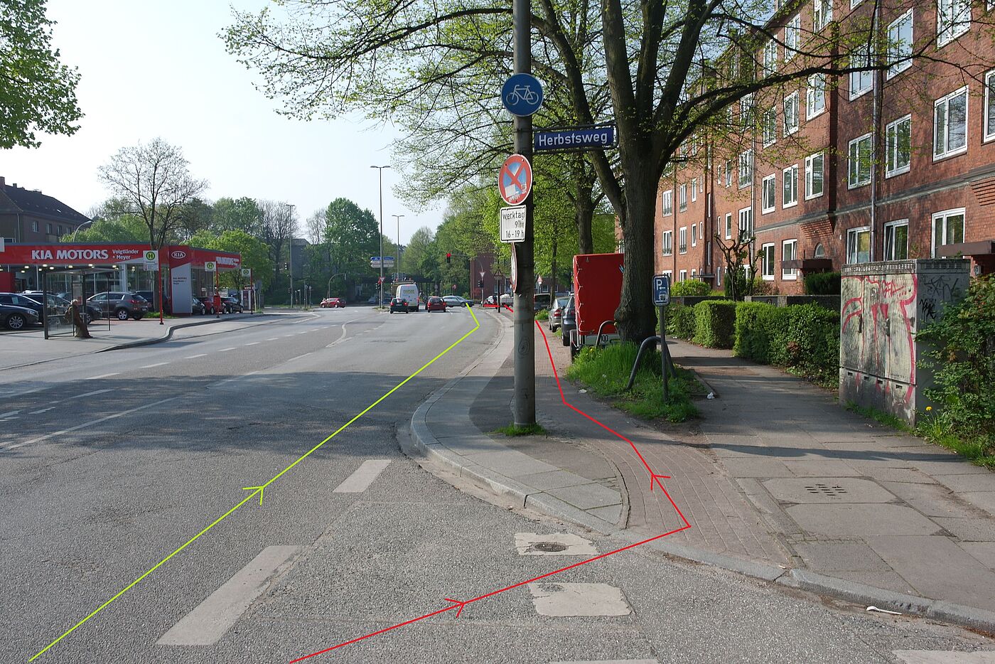 Dooring-Zone