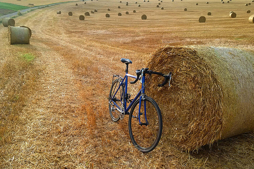 Im Spätsommer die Landschaft genießen Im Spätsommer die Landschaft genießen
