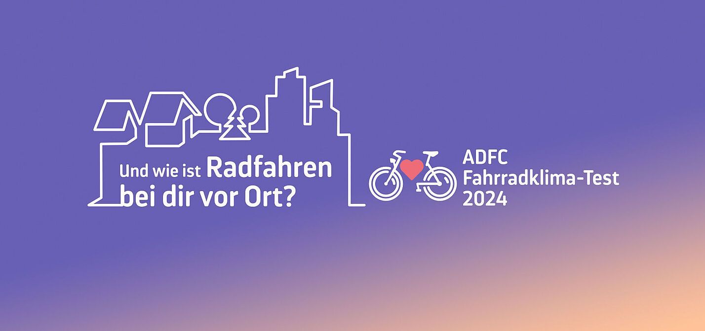 Fahrradklimatest Keyvisual Fahrradklimatest 2024